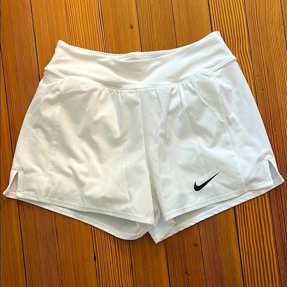 Brand new Nike white shorts.